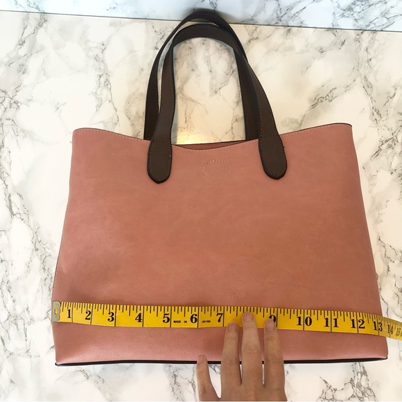 🆕 Joy Susan Mini Tote Bag in blush pink - Picture 7 of 9